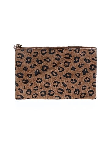 Madewell The Canvas Pouch Clutch in Painted Spots (view 1)