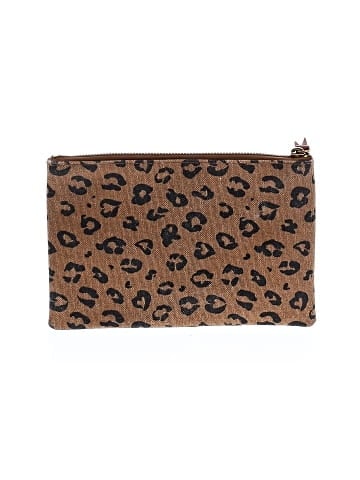 Madewell The Canvas Pouch Clutch in Painted Spots (view 2)