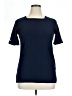 Liz Claiborne Blue Short Sleeve Top Size S - photo 1