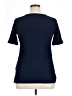 Liz Claiborne Blue Short Sleeve Top Size S - photo 2