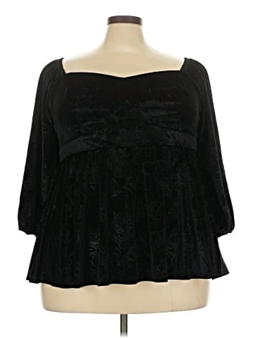 Torrid Long Sleeve Blouse (view 1)