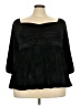Torrid Black Long Sleeve Blouse Size 2X Plus (2) - photo 1