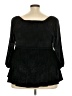 Torrid Black Long Sleeve Blouse Size 2X Plus (2) - photo 2