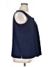 Talbots Blue Sleeveless Blouse Size 16 - photo 4