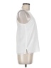 Topshop 100% Polyester White Sleeveless Blouse Size 6 - photo 4