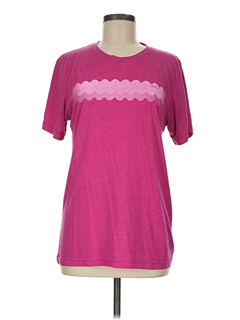 Pre-owned Bella+canvas Short Sleeve T-shirt In Pink
