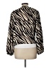 Express 100% Polyester Ivory Long Sleeve Blouse Size L - photo 2