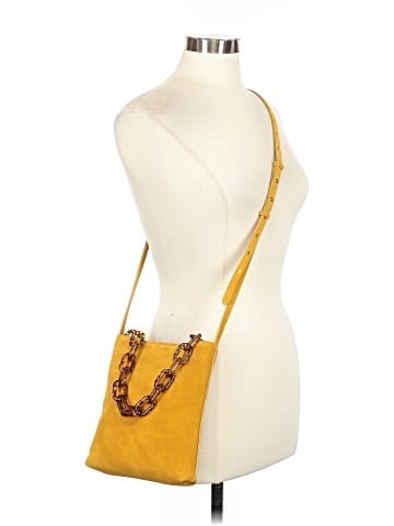Madewell The Slim Brooklyn Crossbody Bag in Suede: Chain Handle Edition (view 2)