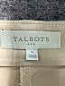 Talbots Outlet Solid Tan Khakis Size 6 - photo 7