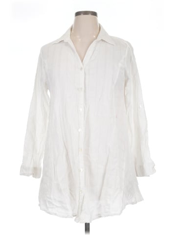 Club Z Collection 3/4 Sleeve Button-Down Shirt (view 1)