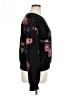 Pilcro 100% Cotton Floral Black Pullover Sweater Size XL - photo 4