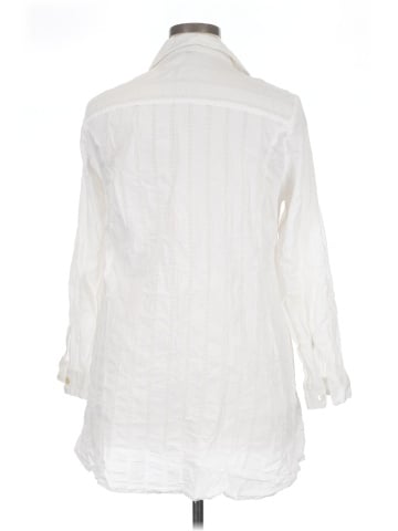 Club Z Collection 3/4 Sleeve Button-Down Shirt (view 2)