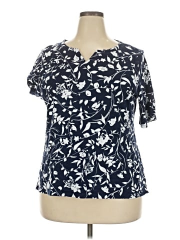 Croft & Barrow Short Sleeve Blouse (view 1)