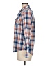 Lee 100% Cotton Plaid Orange Long Sleeve Button-Down Shirt Size M - photo 5