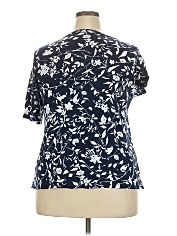 Croft & Barrow Short Sleeve Blouse (view 2)