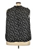 Zac & Rachel 100% Polyester Black Sleeveless Blouse Size 3X - photo 2