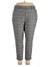 Jules & Leopold Plaid Gray Casual Pants Size 3X - photo 1