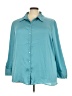 Jaclyn Smith 100% Polyester Teal 3/4 Sleeve Blouse Size 26W - photo 1