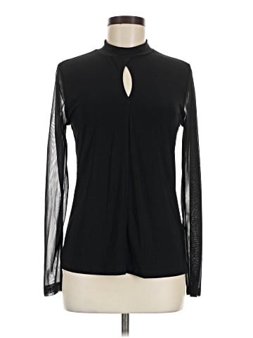 DKNY Long Sleeve Blouse (view 1)