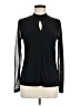 DKNY Black Long Sleeve Blouse Size M - photo 1