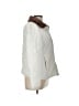 Jane Ashley 100% Polyester Argyle Ivory Jacket Size L - photo 4