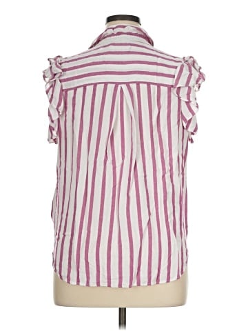 Maeve by Anthropologie Sleeveless Button-Down Shirt (view 2)
