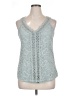 Maurices Teal Sleeveless Blouse Size 0X - photo 1