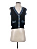 Laundry by Shelli Segal Blue Vest Size XS - photo 1