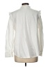 Old Navy 100% Cotton Ivory Long Sleeve Blouse Size L - photo 2