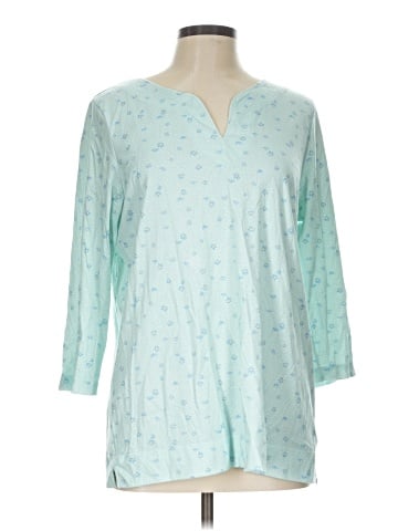L.L.Bean 3/4 Sleeve Blouse (view 1)