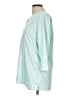 L.L.Bean 100% Cotton Teal 3/4 Sleeve Blouse Size L - photo 5