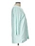 L.L.Bean 100% Cotton Teal 3/4 Sleeve Blouse Size L - photo 4