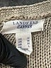 Lands' End Canvas 100% Cotton Tan Cardigan Size L - photo 7