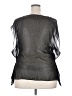 ONETEASPOON Black Short Sleeve Top Size XXL (estimated) - photo 2