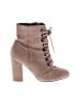 Just Fab Gray Ankle Boots Size 7 - photo 1