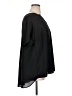 Pleione 100% Polyester Black Short Sleeve Blouse Size 1X - photo 4