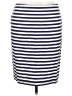 Talbots Stripes Blue Casual Skirt Size 14 - photo 1