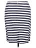 Talbots Stripes Blue Casual Skirt Size 14 - photo 2