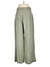 Rewash Green Linen Pants Size 7 - photo 2