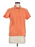 Woolrich 100% Cotton Orange Short Sleeve Blouse Size M - photo 1
