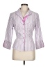 Marisa Baratelli Stripes Purple Blazer Size 8 - photo 1