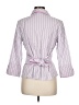 Marisa Baratelli Stripes Purple Blazer Size 8 - photo 2