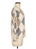 Sioni Argyle Tan Cardigan Size M - photo 4