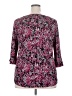 Roz & Ali Pink 3/4 Sleeve Blouse Size 2X - photo 2