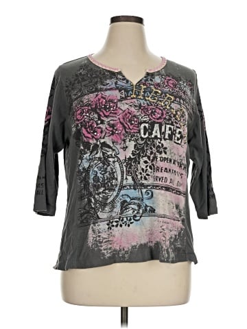 Vanilla Sugar 3/4 Sleeve T-Shirt (view 1)