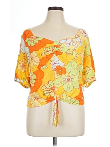 ModCloth Short Sleeve Blouse (view 1)
