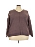 Vince Camuto Brown Pullover Sweater Size 3X - photo 1