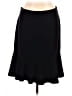 Kasper 100% Polyester Solid Black Formal Skirt Size 16 - photo 1