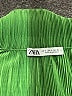 Zara Green Long Sleeve Blouse Size S - photo 7