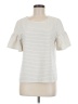 Eri + Ali Ivory Short Sleeve Top Size M - photo 1